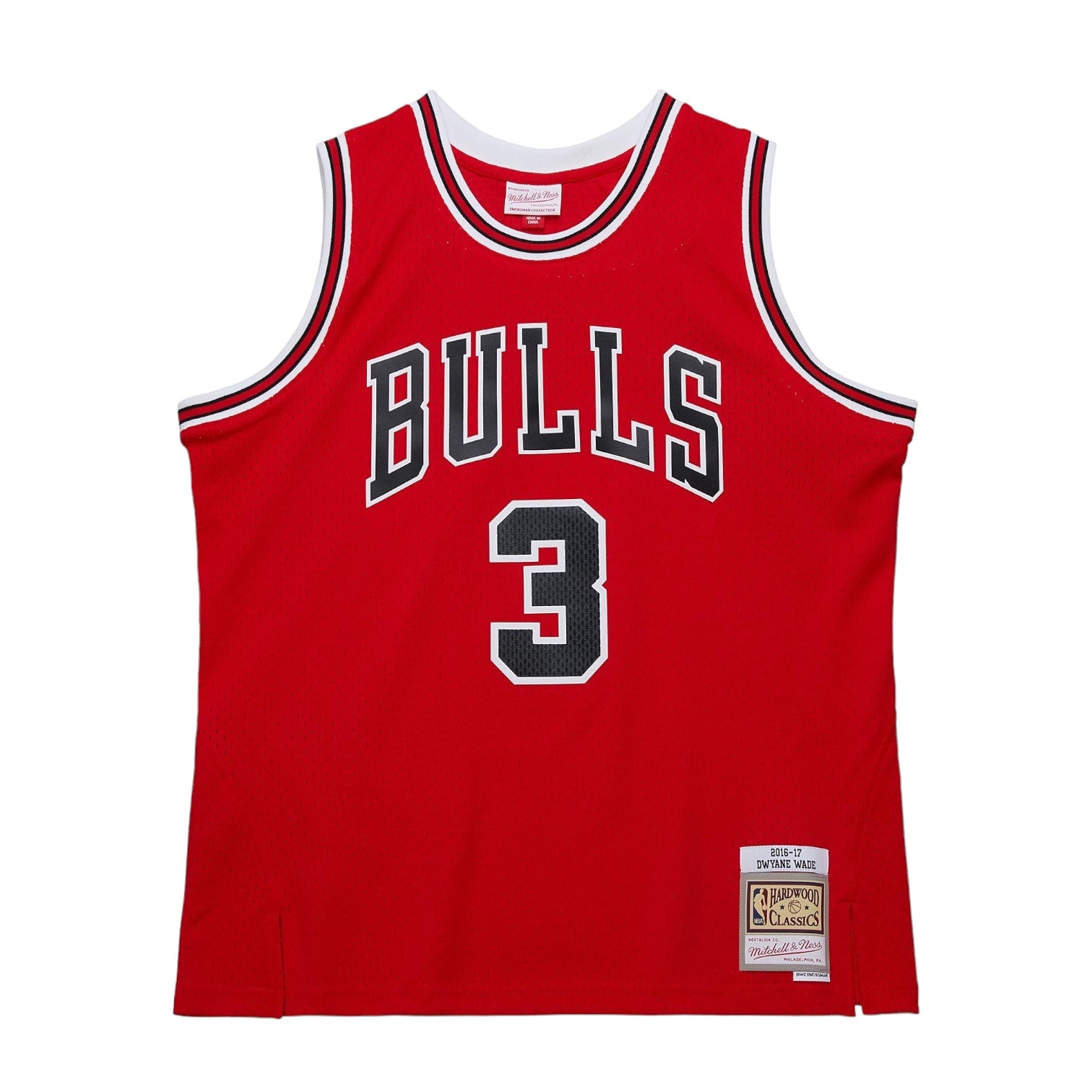 MITCHELL & NESS: Bulls Dwayne Wade Dark Jersey